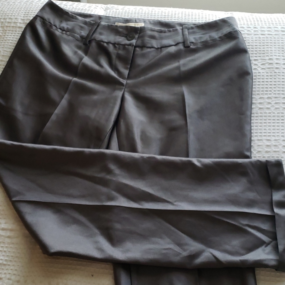 Michael Kors Trousers Sz 8 Silver/Gray